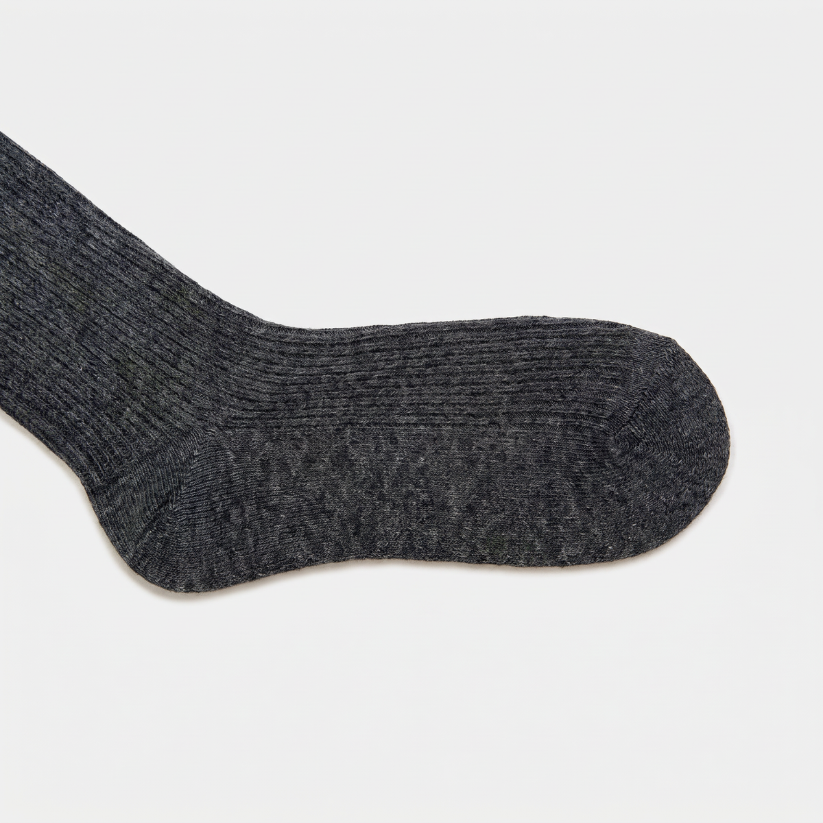 Seamless toe and heel of the merino knee high sock