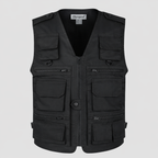 Men’s Camouflage Outdoor Utility Vest – Multi-Pocket Field Vest for Fishing & Hiking