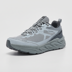 Terrabound Men's Trail Shoes in Grey, three-quarter view