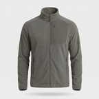 Terrabound Men's Fleece Jacket in Army Green, front product shot
