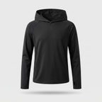 Kids' Sun Hoodie Black product shot