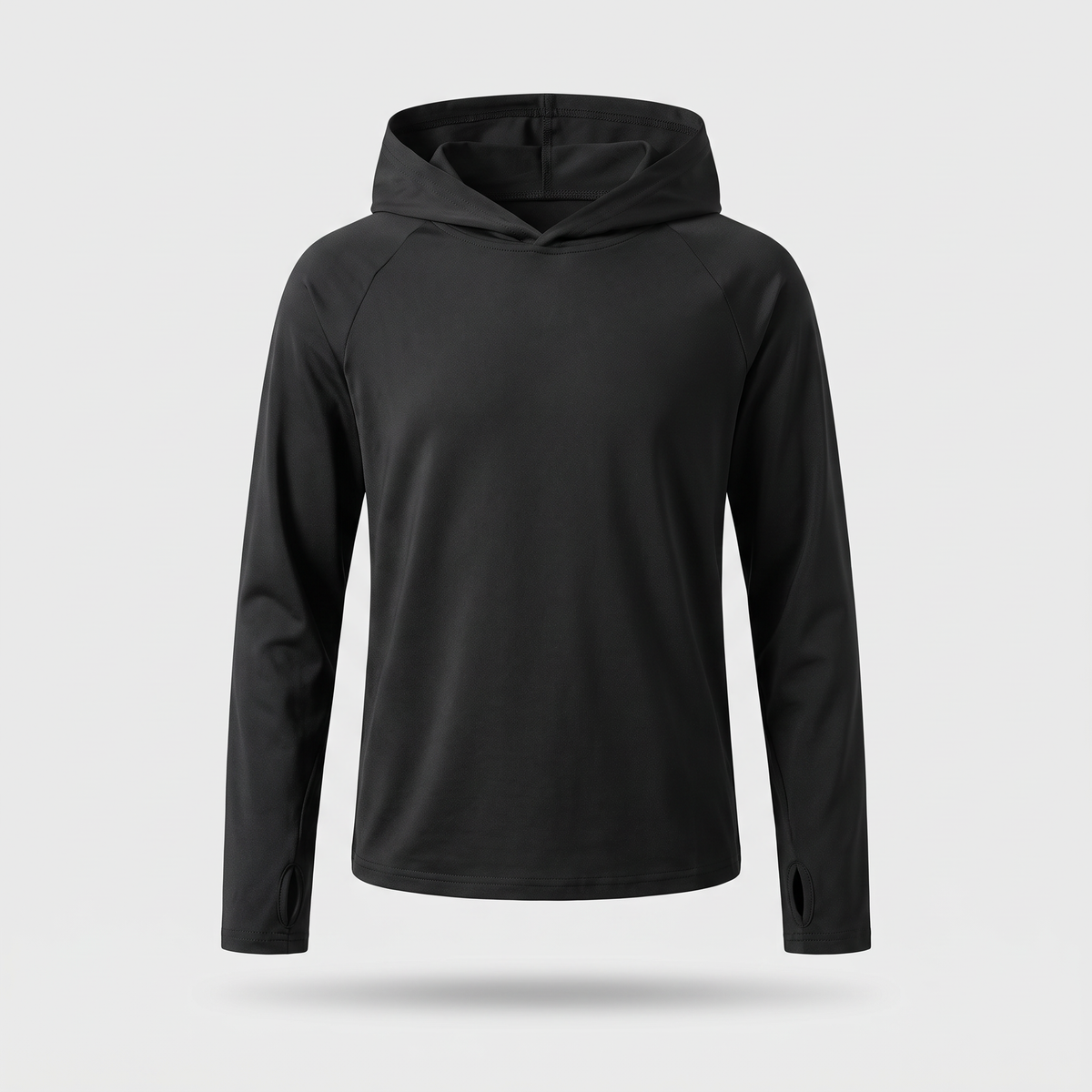 Kids' Sun Hoodie Black product shot