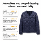 Customer review cards for the Terrabound Men's Puffer Jacket