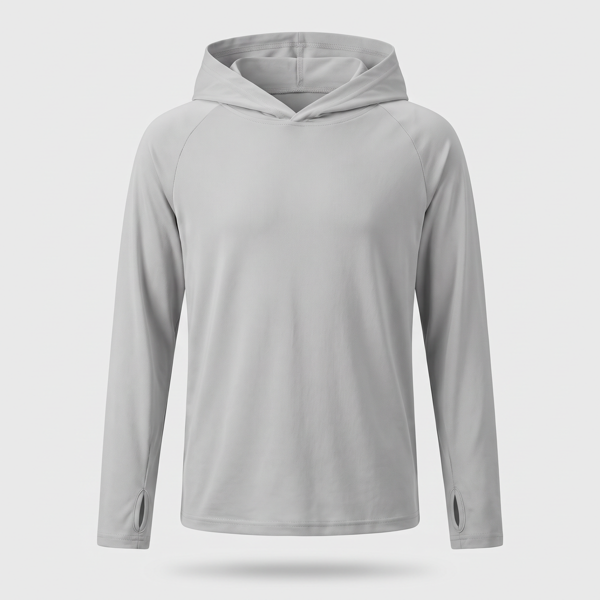 Kids' Sun Hoodie Light Grey product shot