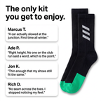 What riders say about the reflective cycling socks