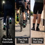 The socks on the dark commute, the club run and a long summer ride