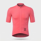 Terrabound Men's Cycling Jersey in Pink, front view