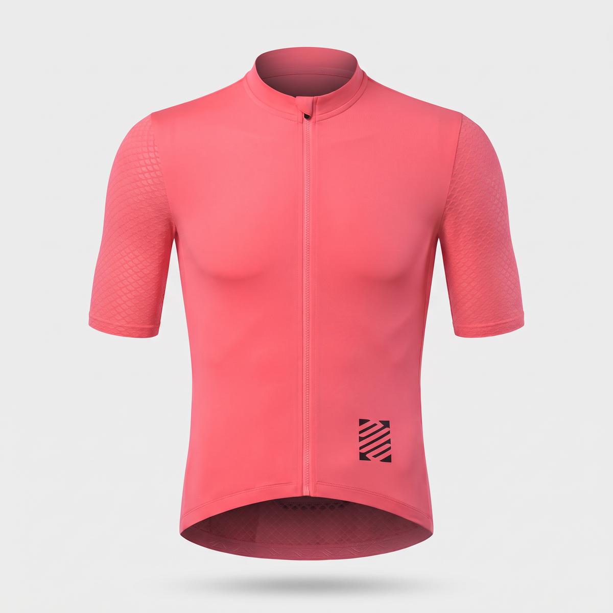 Terrabound Men's Cycling Jersey in Pink, front view