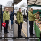 The jacket worn on the school run, the commute and at a Saturday market