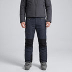 Terrabound insulated ski pants, sea blue, front view