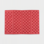 Terrabound folding sit mat in red, opened out flat