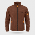 Terrabound Men's Fleece Jacket - Rust - Front View