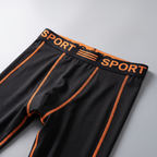 Men's Base Layer Set - Fleece Lined Thermal Top & Tights