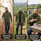 Terrabound Men's Fleece Jacket - Three Ways to Wear