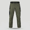 Men's work trousers in Army Green, front view