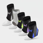 Compression ankle support brace in all five colours