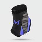 Compression ankle support brace in Black Blue