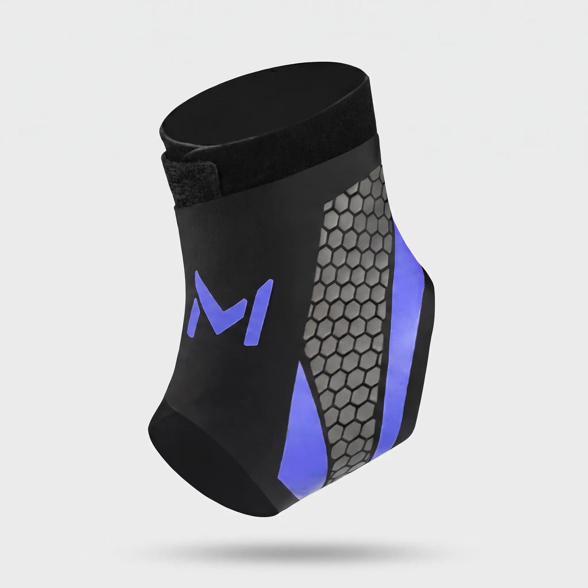 Compression ankle support brace in Black Blue
