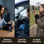 Heated gloves for working from home, cold car mornings and the football touchline