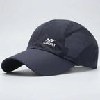Running cap in Navy Blue