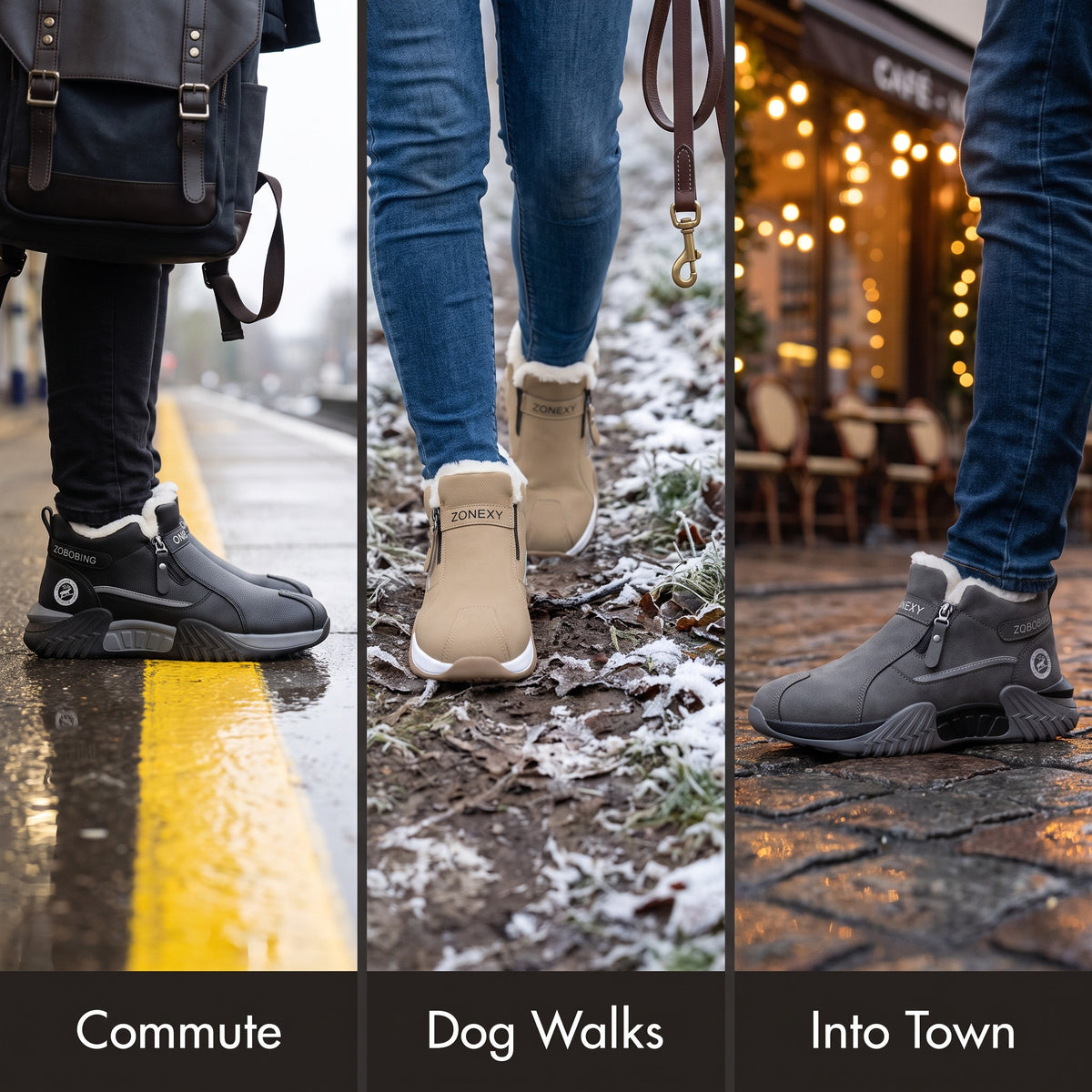 Men's winter trainers for the commute, dog walks and trips into town