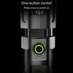 LED Long-Range Zoom Torch – USB Rechargeable Utility Flashlight
