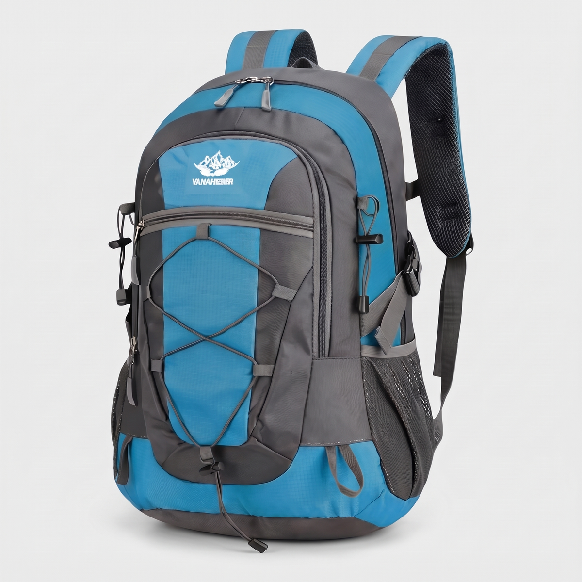 Terrabound 30L hiking rucksack in Blue, front three-quarter view