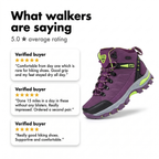 What walkers are saying: three five-star reviews of the women's walking boots
