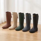 The women's wellies in Brown, Beige, Green, Grey and Black