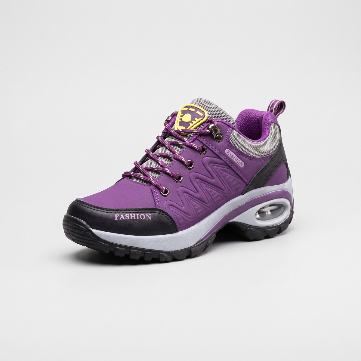 Terrabound women's walking shoes in Purple, outer side view
