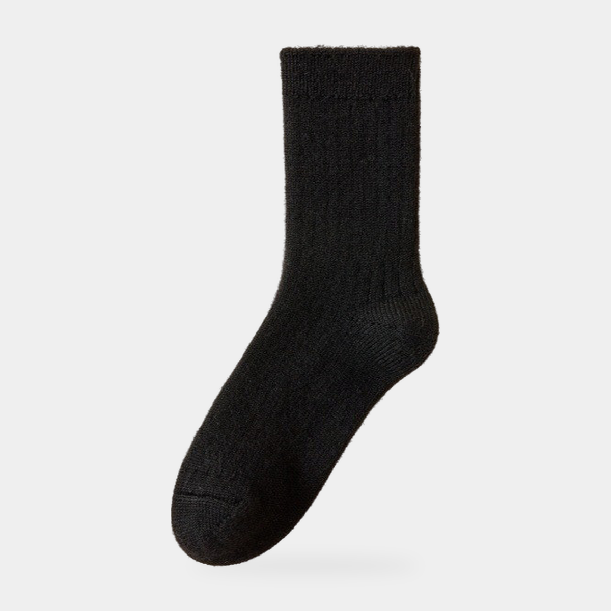 Terrabound wool socks in black